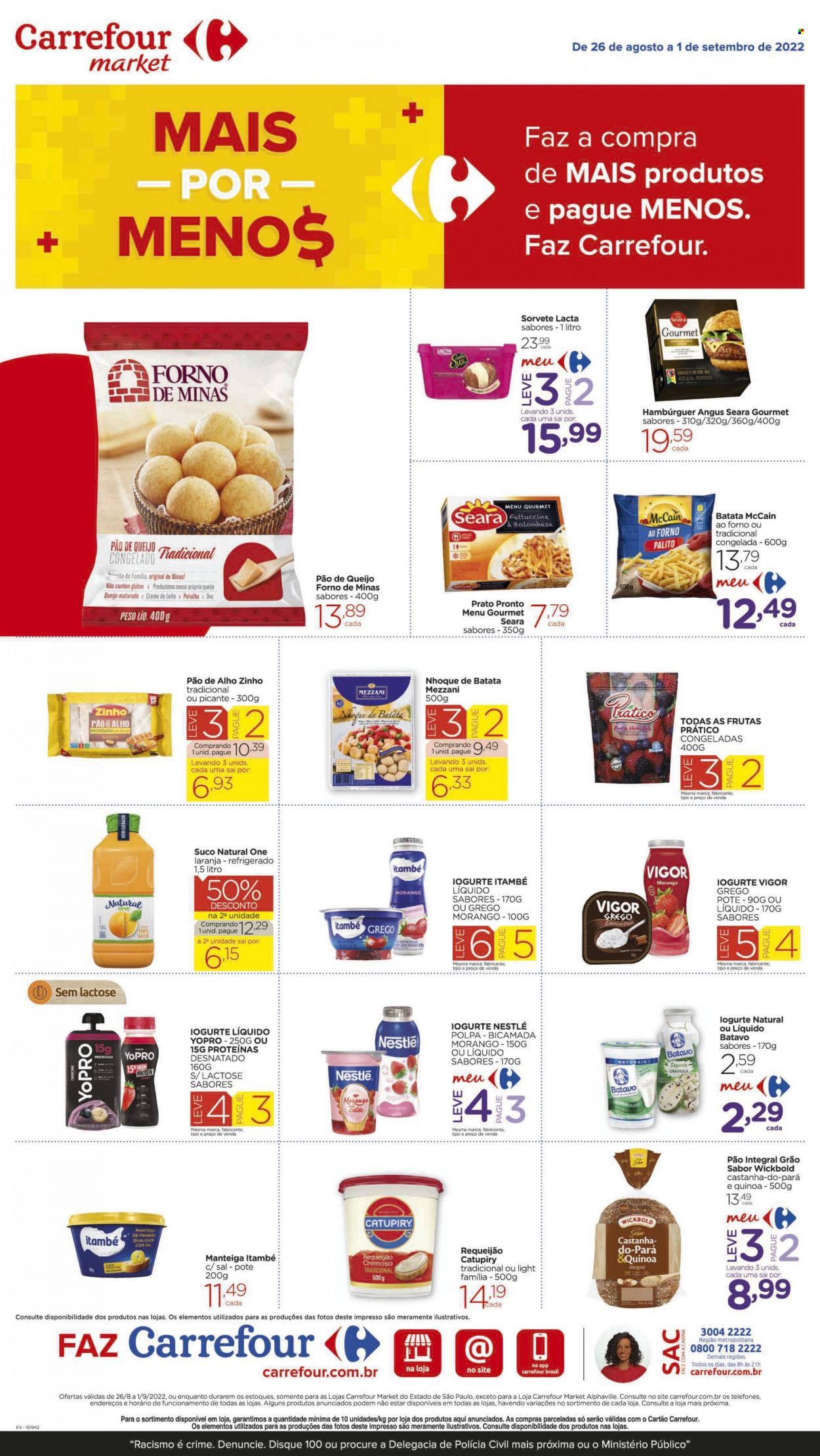 Folheto Carrefour Market - 26/08/2022 - 01/09/2022. Página 3