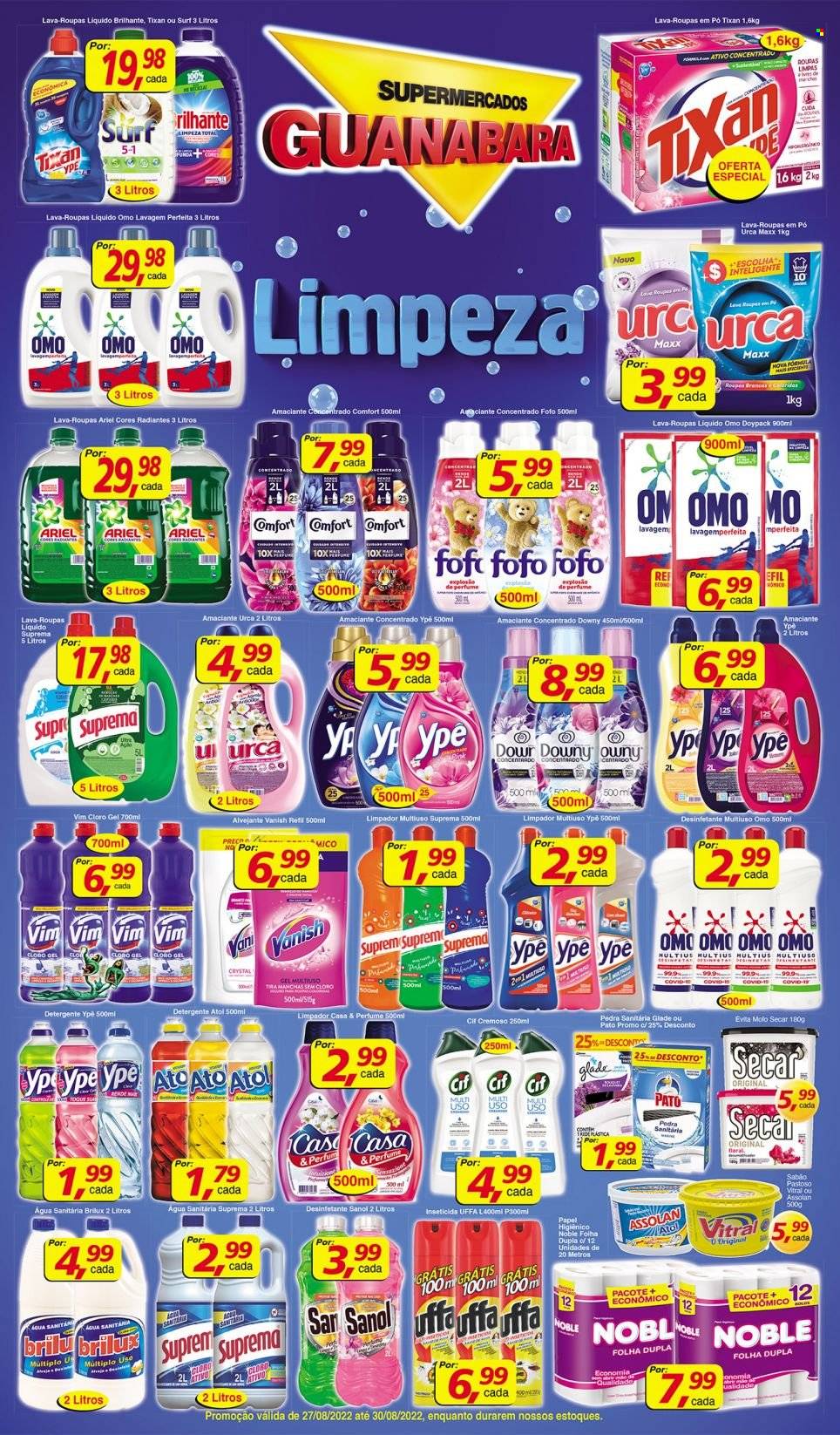 Folheto Supermercados Guanabara - 27/08/2022 - 30/08/2022. Página 7