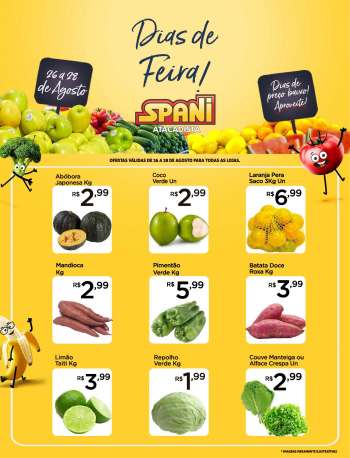 Folheto Spani Atacadista - 26/08/2022 - 28/08/2022.