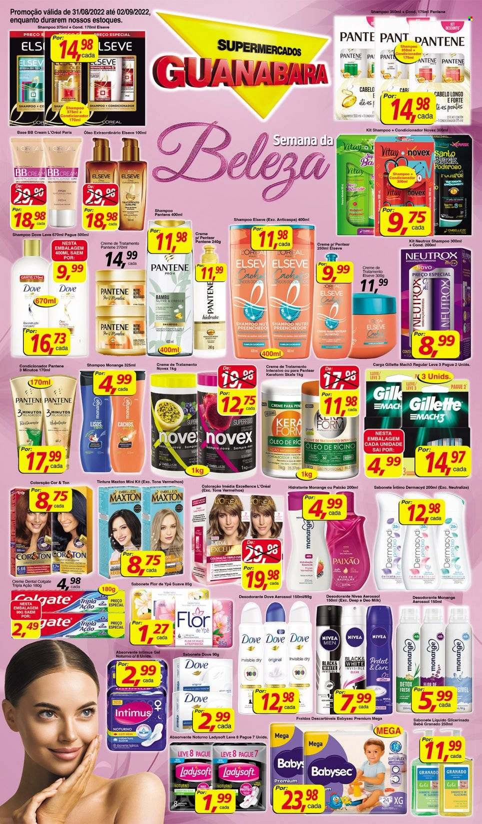 Folheto Supermercados Guanabara - 31/08/2022 - 02/09/2022. Página 1