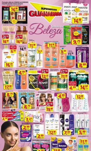 Folheto Supermercados Guanabara - 31/08/2022 - 02/09/2022.