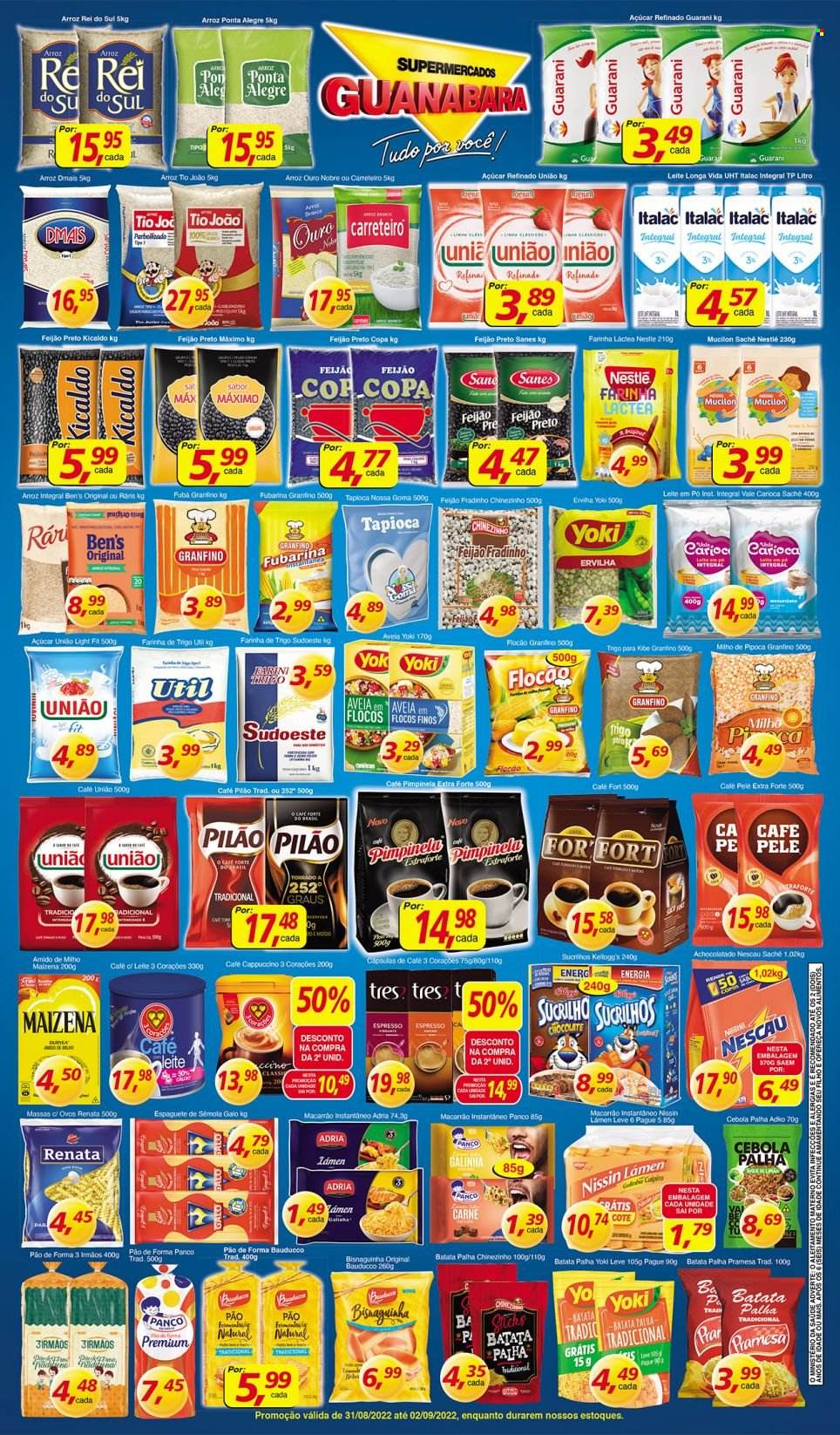 Folheto Supermercados Guanabara - 31/08/2022 - 02/09/2022. Página 11