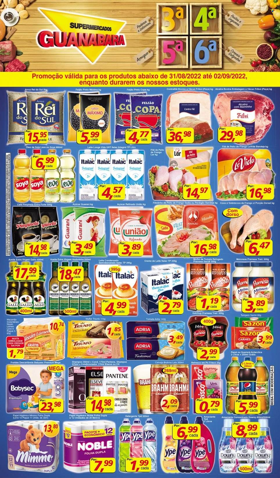Folheto Supermercados Guanabara - 31/08/2022 - 02/09/2022. Página 12