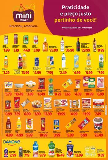 Folheto Mini Extra - 01/09/2022 - 14/09/2022.