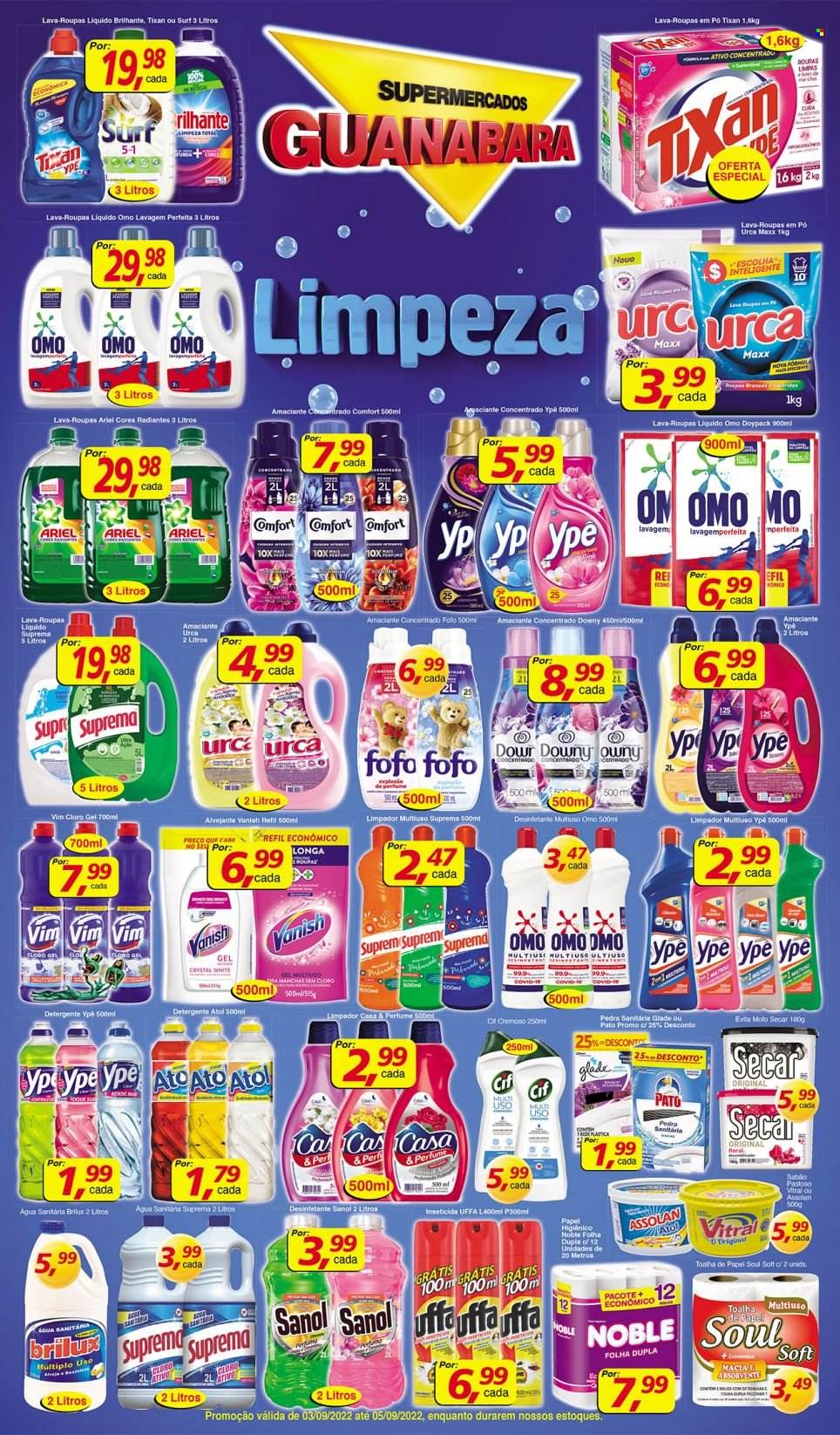 Folheto Supermercados Guanabara - 03/09/2022 - 05/09/2022. Página 7