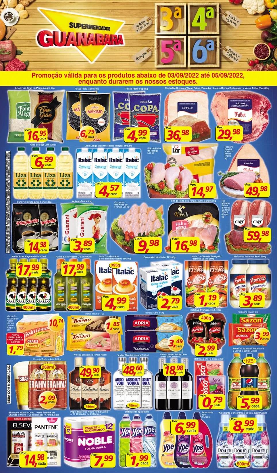Folheto Supermercados Guanabara - 03/09/2022 - 05/09/2022. Página 12