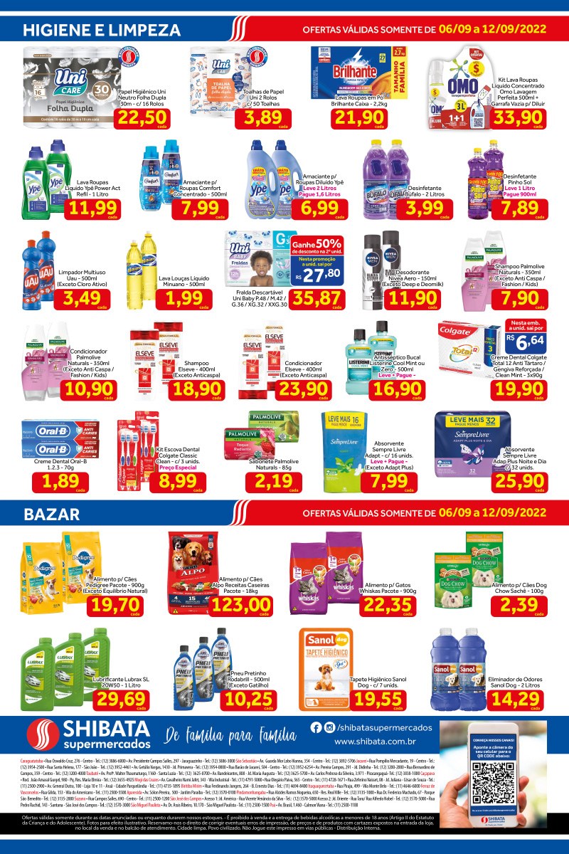 Folheto Shibata Supermercados - 06/09/2022 - 12/09/2022. Página 4