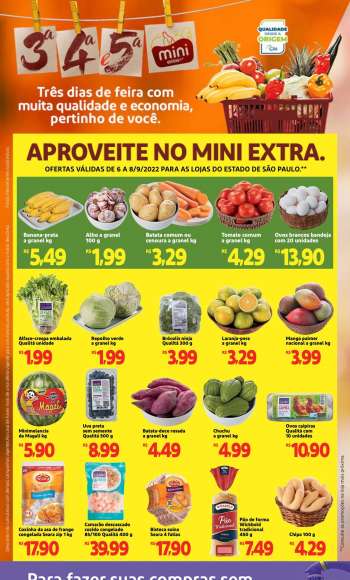 Folheto Mini Extra - 06/09/2022 - 08/09/2022.