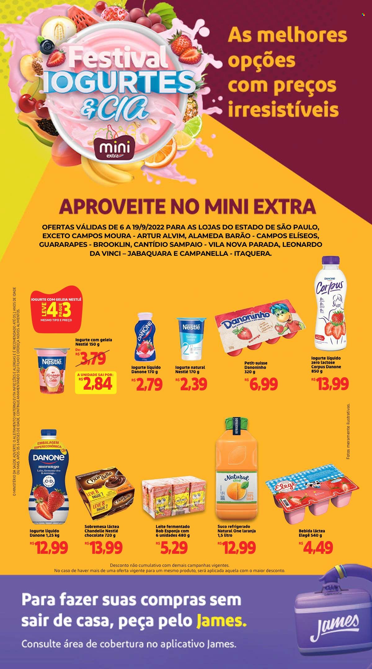 Folheto Mini Extra - 06/09/2022 - 19/09/2022. Página 1