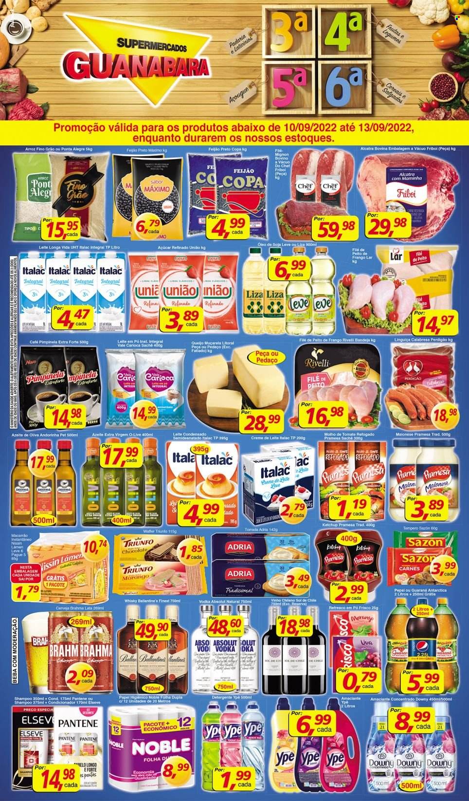 Folheto Supermercados Guanabara - 10/09/2022 - 13/09/2022. Página 12