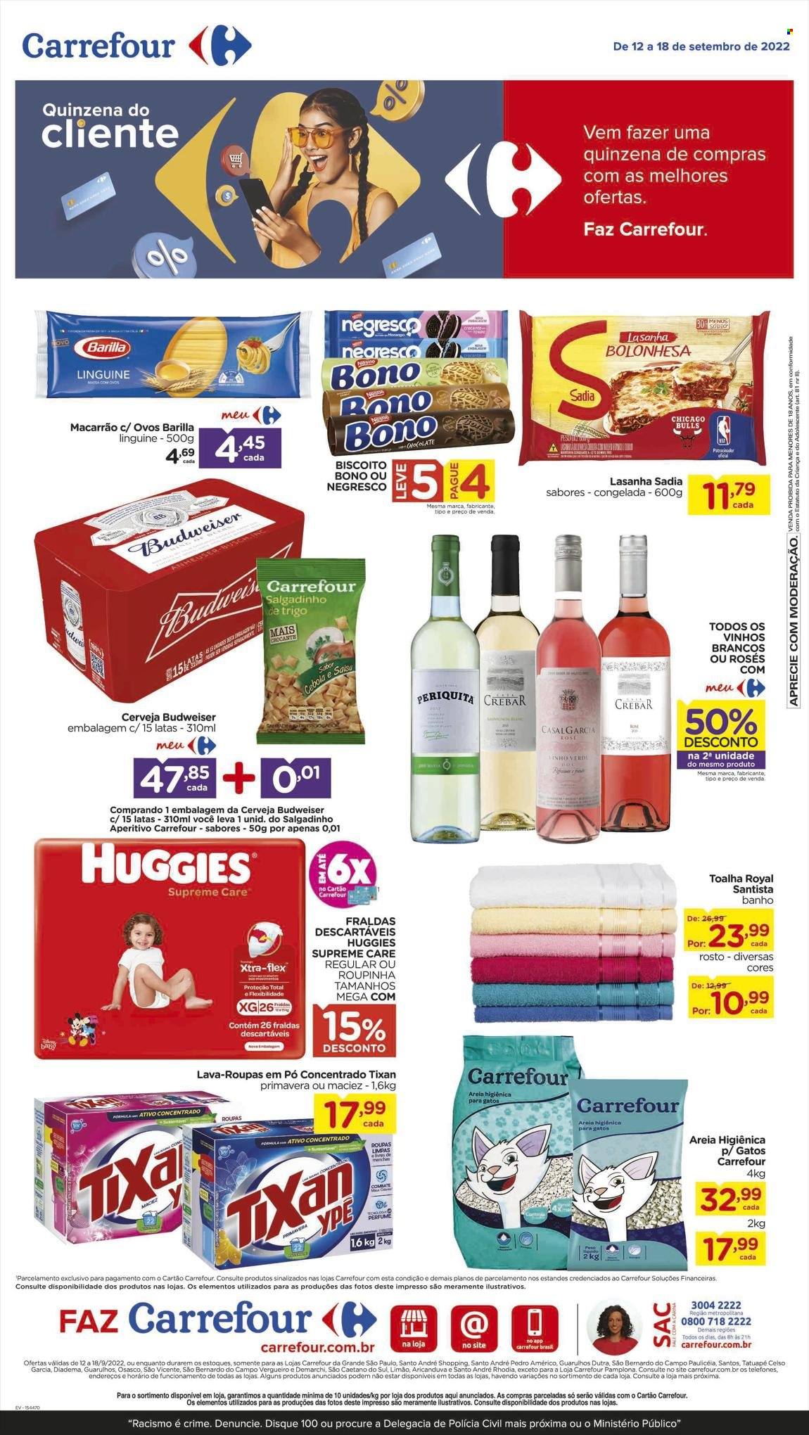 Folheto Carrefour Hiper - 12/09/2022 - 18/09/2022. Página 1