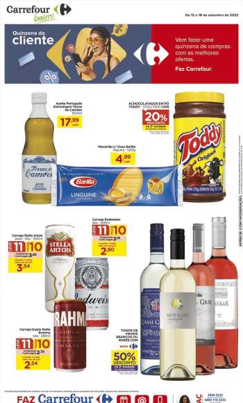 Folheto Carrefour Bairro - 12/09/2022 - 18/09/2022.