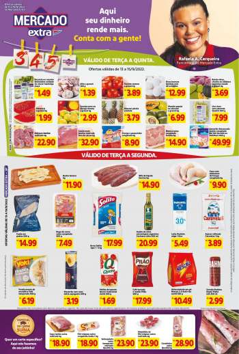Folheto Mercado Extra - 13/09/2022 - 15/09/2022.
