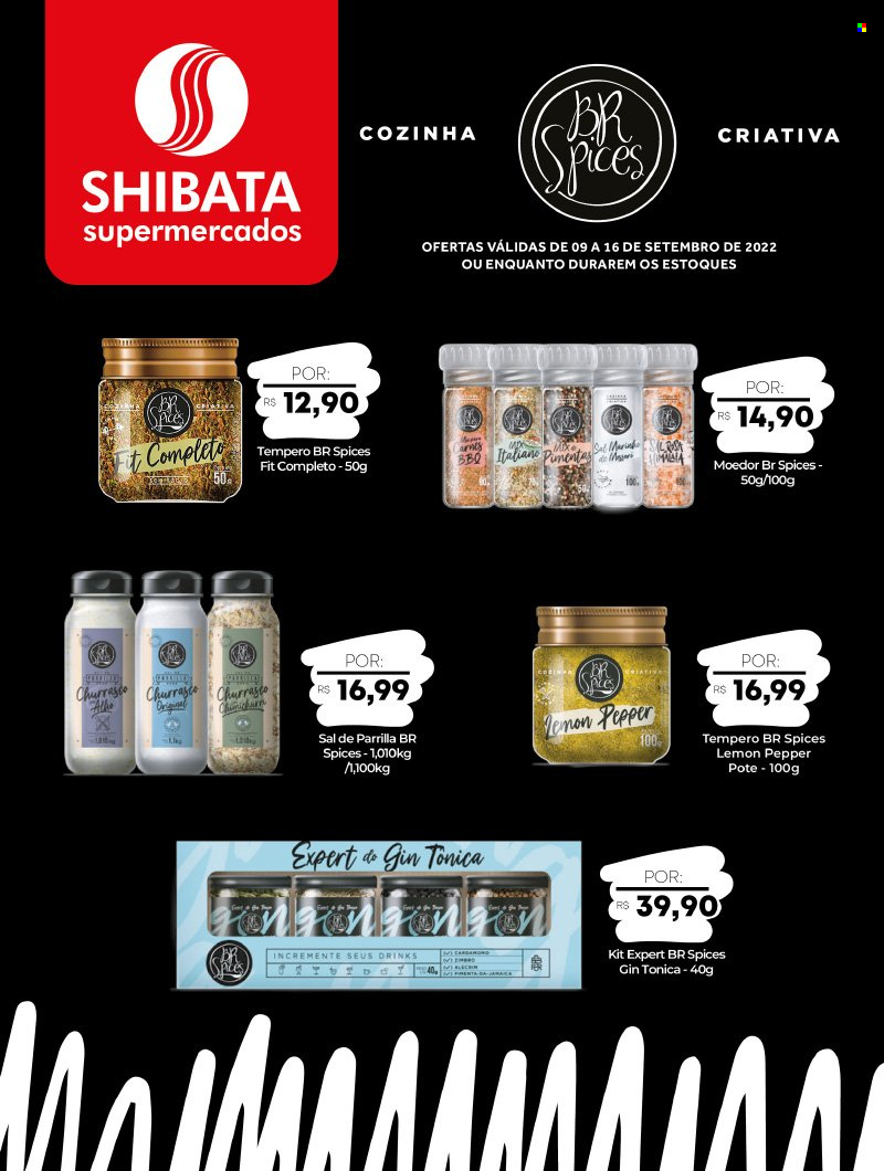 Folheto Shibata Supermercados - 09/09/2022 - 16/09/2022. Página 1