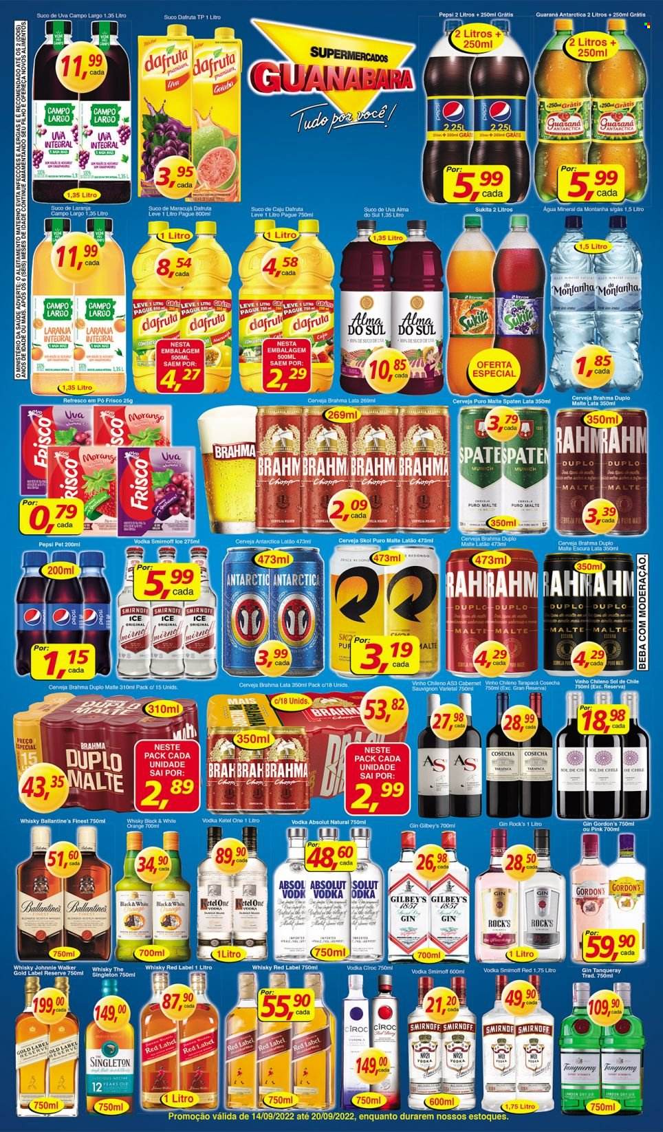 Folheto Supermercados Guanabara - 14/09/2022 - 20/09/2022. Página 8