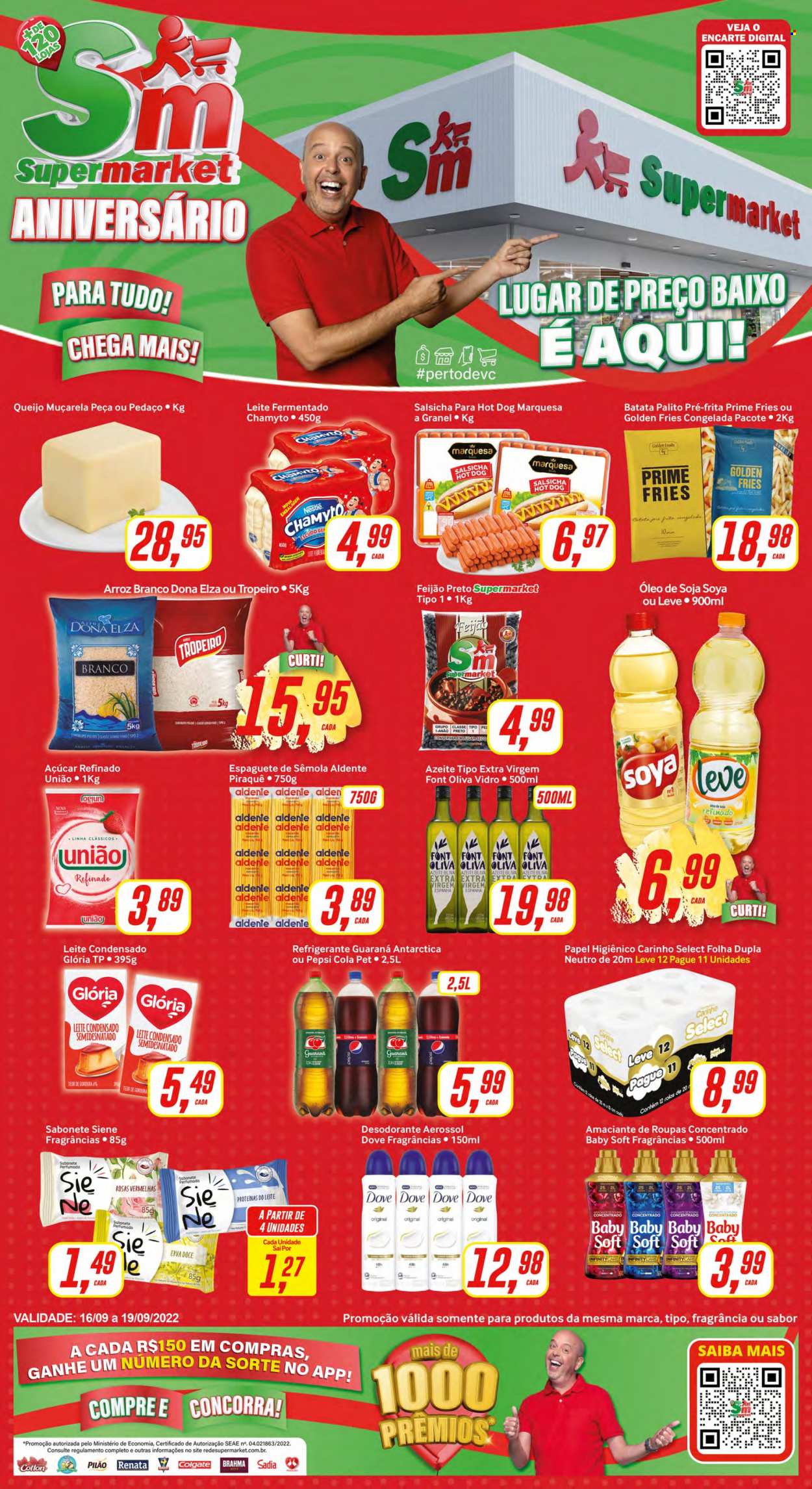 Folheto Rede Supermarket - 16/09/2022 - 19/09/2022. Página 1