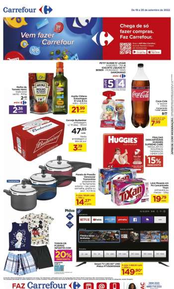 Folheto Carrefour Hiper - 19/09/2022 - 25/09/2022.