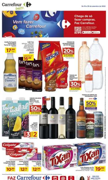 Folheto Carrefour Bairro - 19/09/2022 - 25/09/2022.