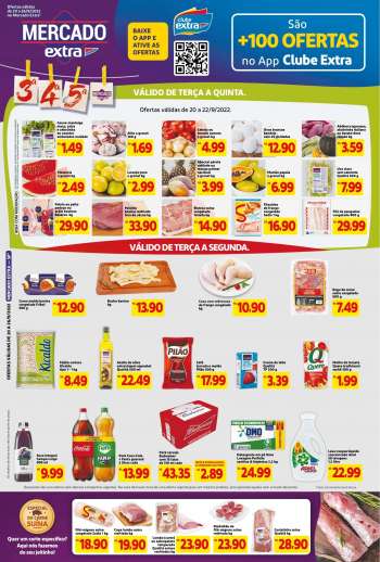 Folheto Mercado Extra - 20/09/2022 - 26/09/2022.