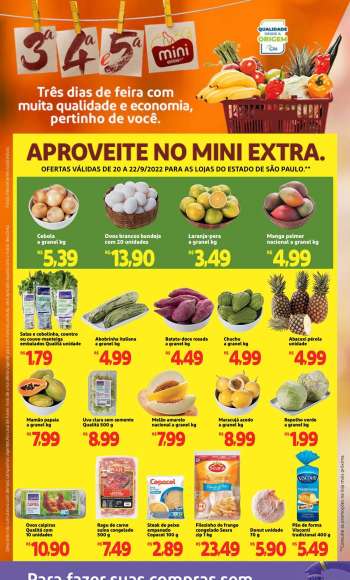 Folheto Mini Extra - 20/09/2022 - 22/09/2022.