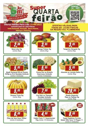 Folheto Rede Supermarket - 21/09/2022 - 21/09/2022.
