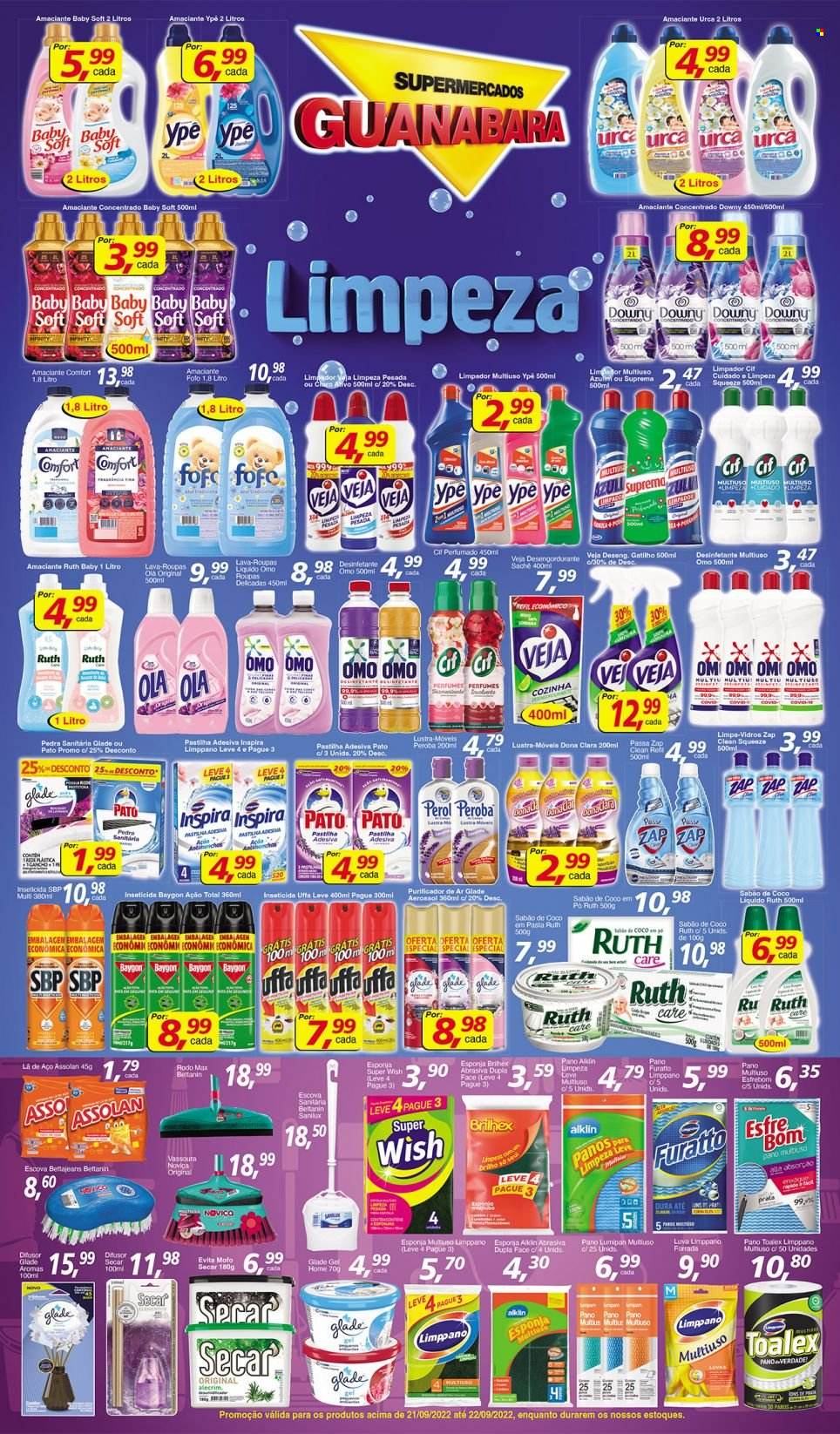 Folheto Supermercados Guanabara - 21/09/2022 - 22/09/2022. Página 6
