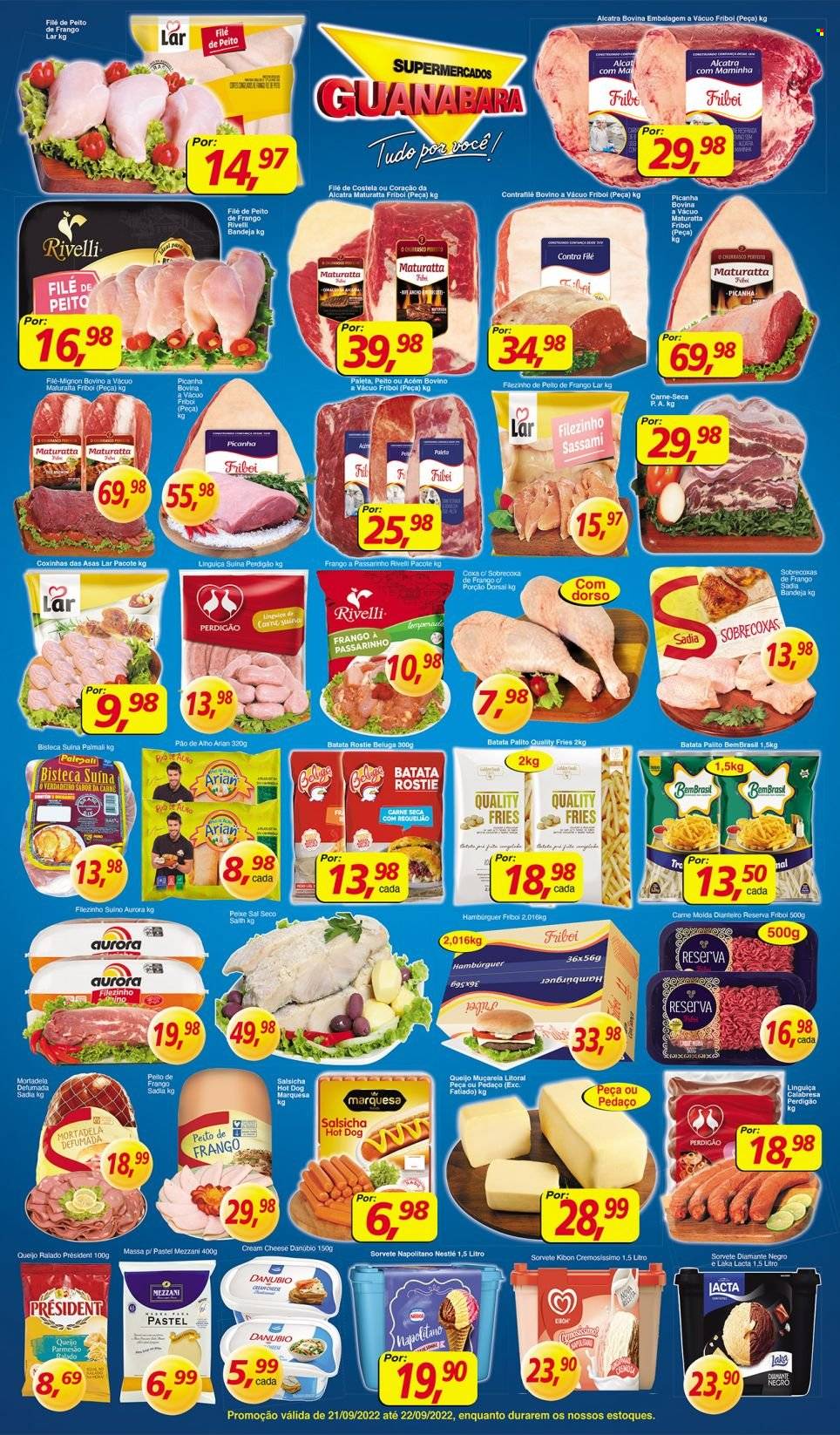 Folheto Supermercados Guanabara - 21/09/2022 - 22/09/2022. Página 9