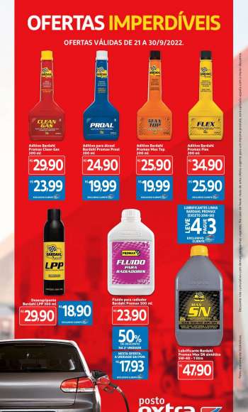 Folheto Postos Extra - 21/09/2022 - 30/09/2022.