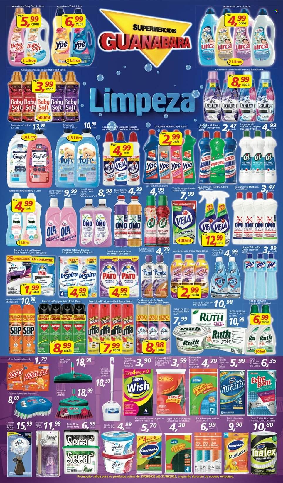 Folheto Supermercados Guanabara - 23/09/2022 - 27/09/2022. Página 6