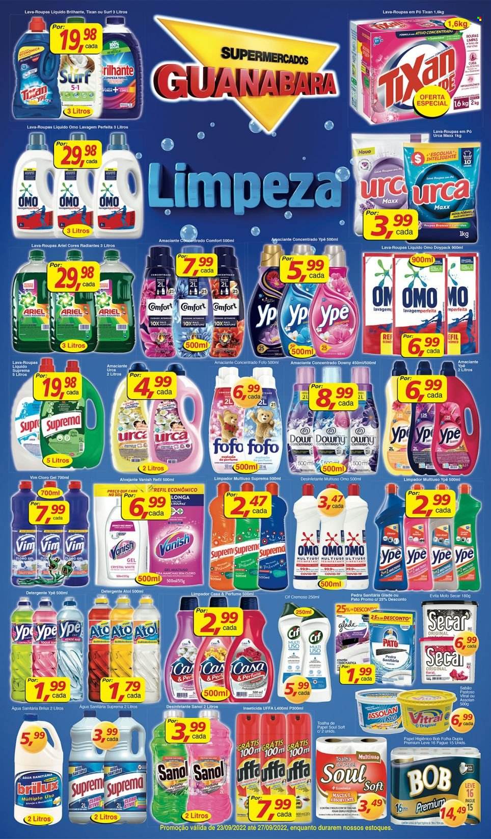 Folheto Supermercados Guanabara - 23/09/2022 - 27/09/2022. Página 7
