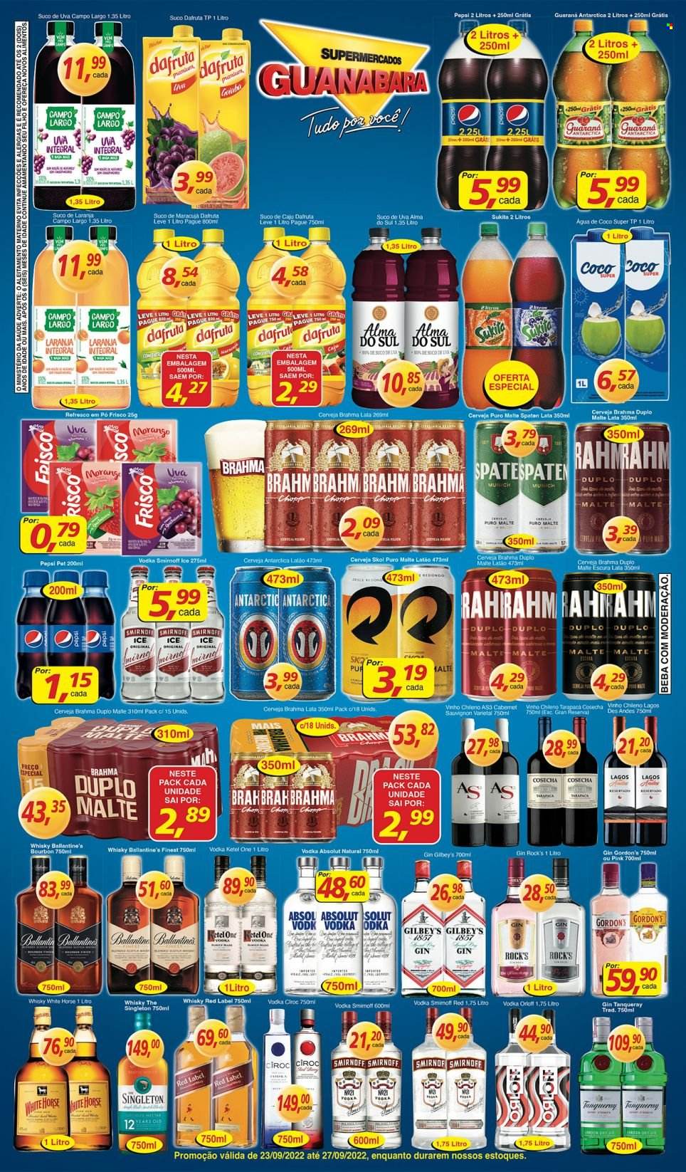 Folheto Supermercados Guanabara - 23/09/2022 - 27/09/2022. Página 8