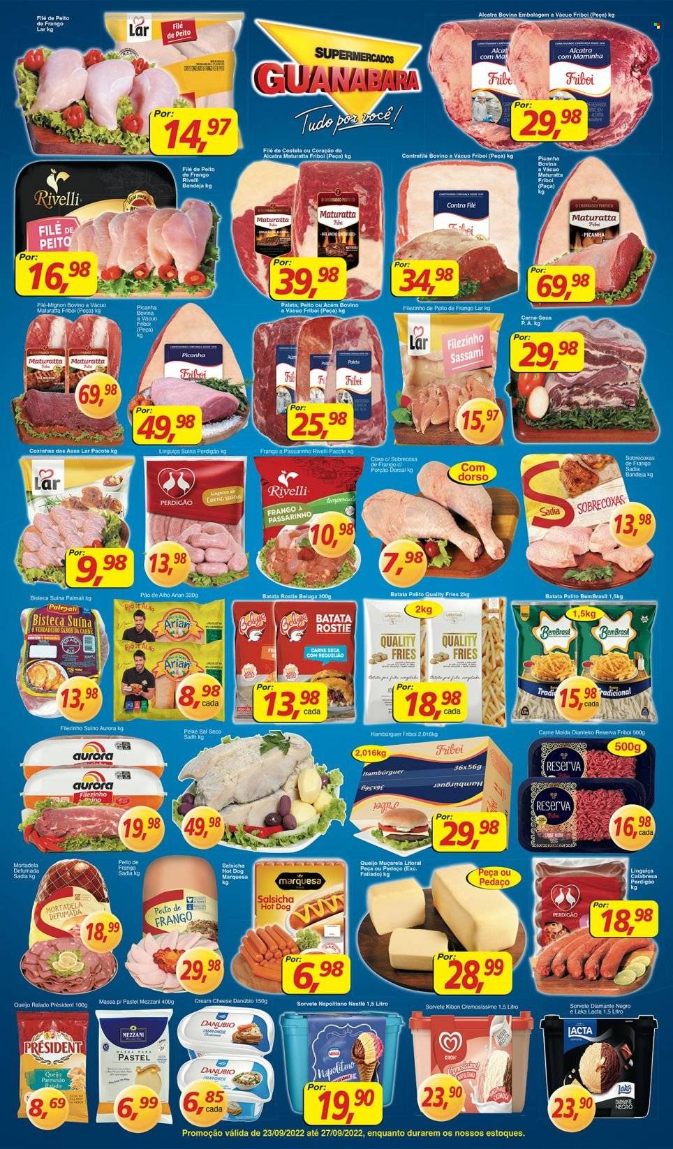 Folheto Supermercados Guanabara - 23/09/2022 - 27/09/2022. Página 9