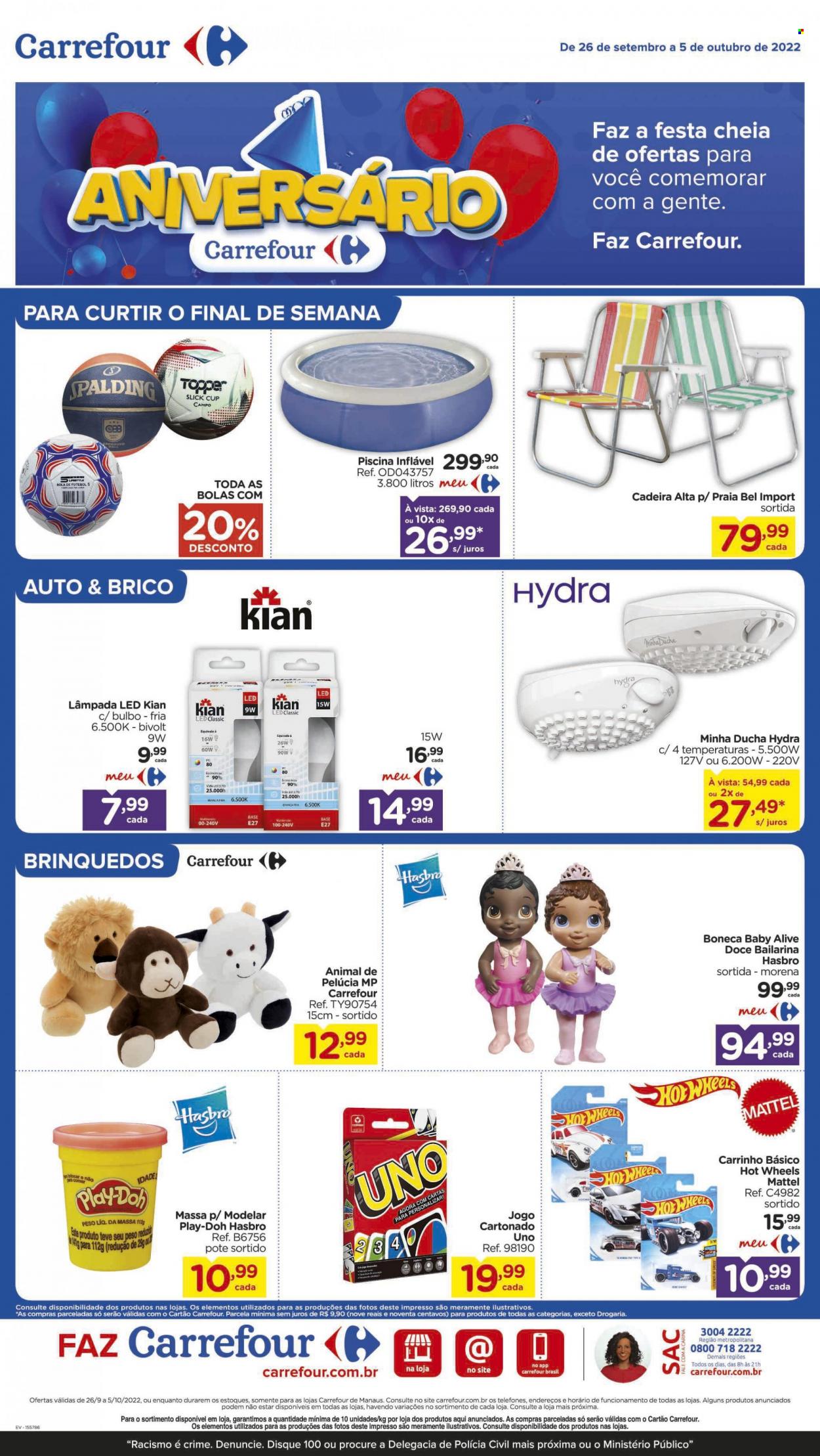 Folheto Carrefour Hiper - 26/09/2022 - 05/10/2022. Página 12