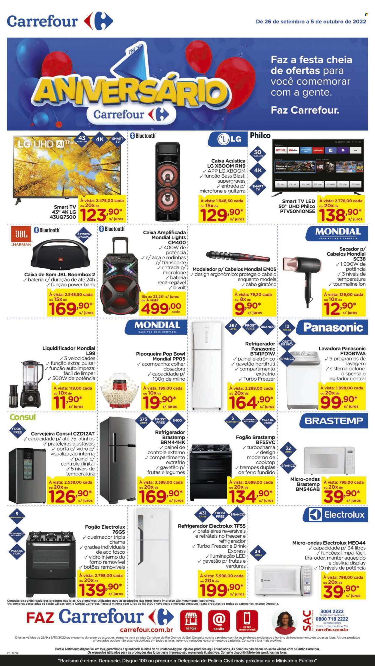 Folheto Carrefour Hiper - 26/09/2022 - 05/10/2022. Página 15