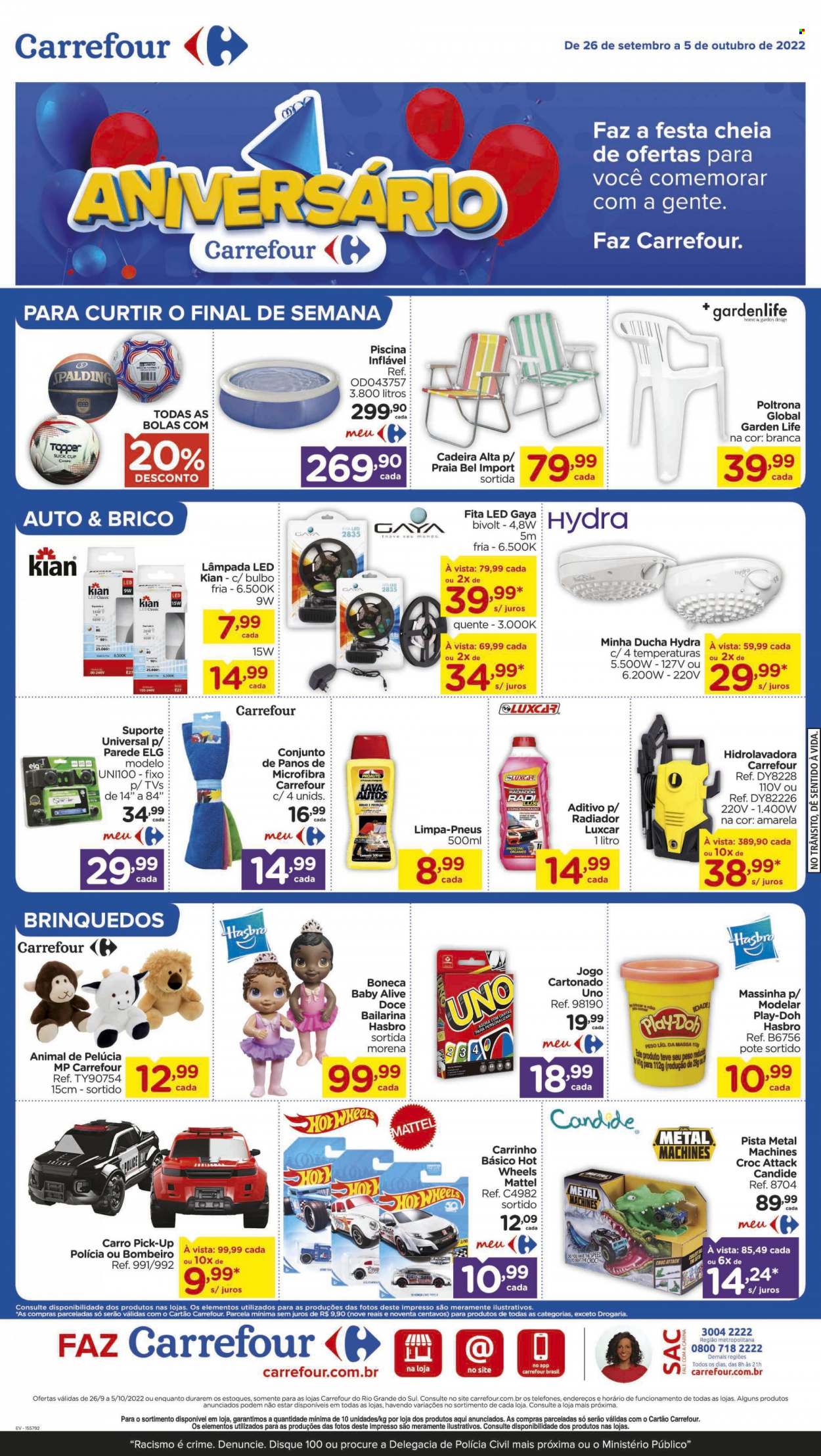 Folheto Carrefour Hiper - 26/09/2022 - 05/10/2022. Página 17