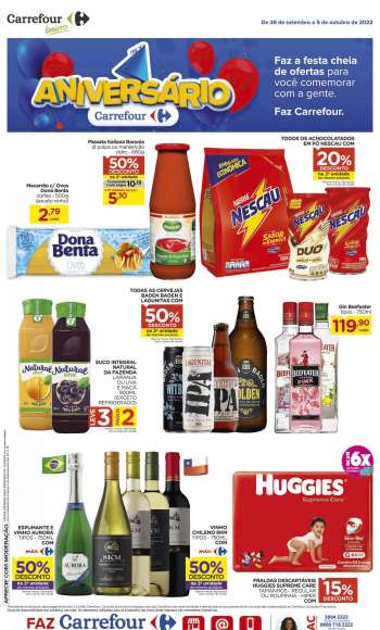 Folheto Carrefour Bairro - 26/09/2022 - 05/10/2022.