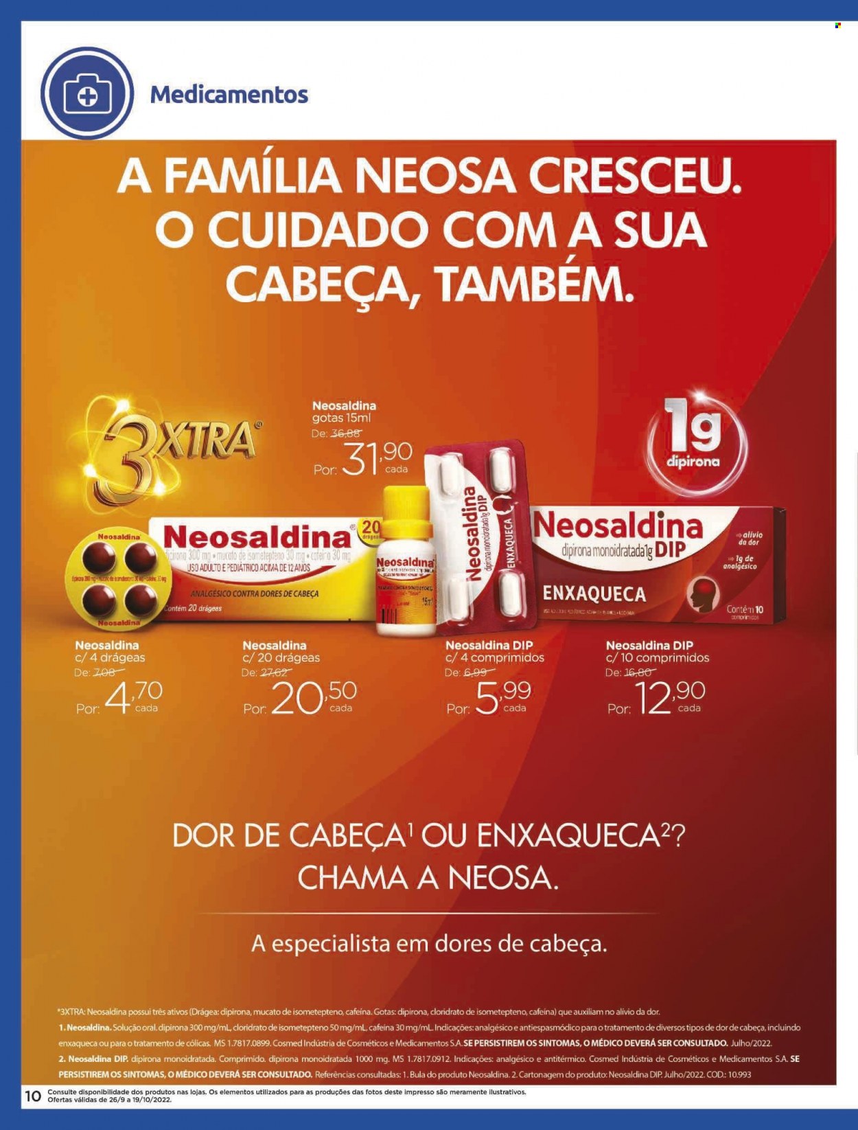 Folheto Carrefour Drogaria - 26/09/2022 - 19/10/2022. Página 10