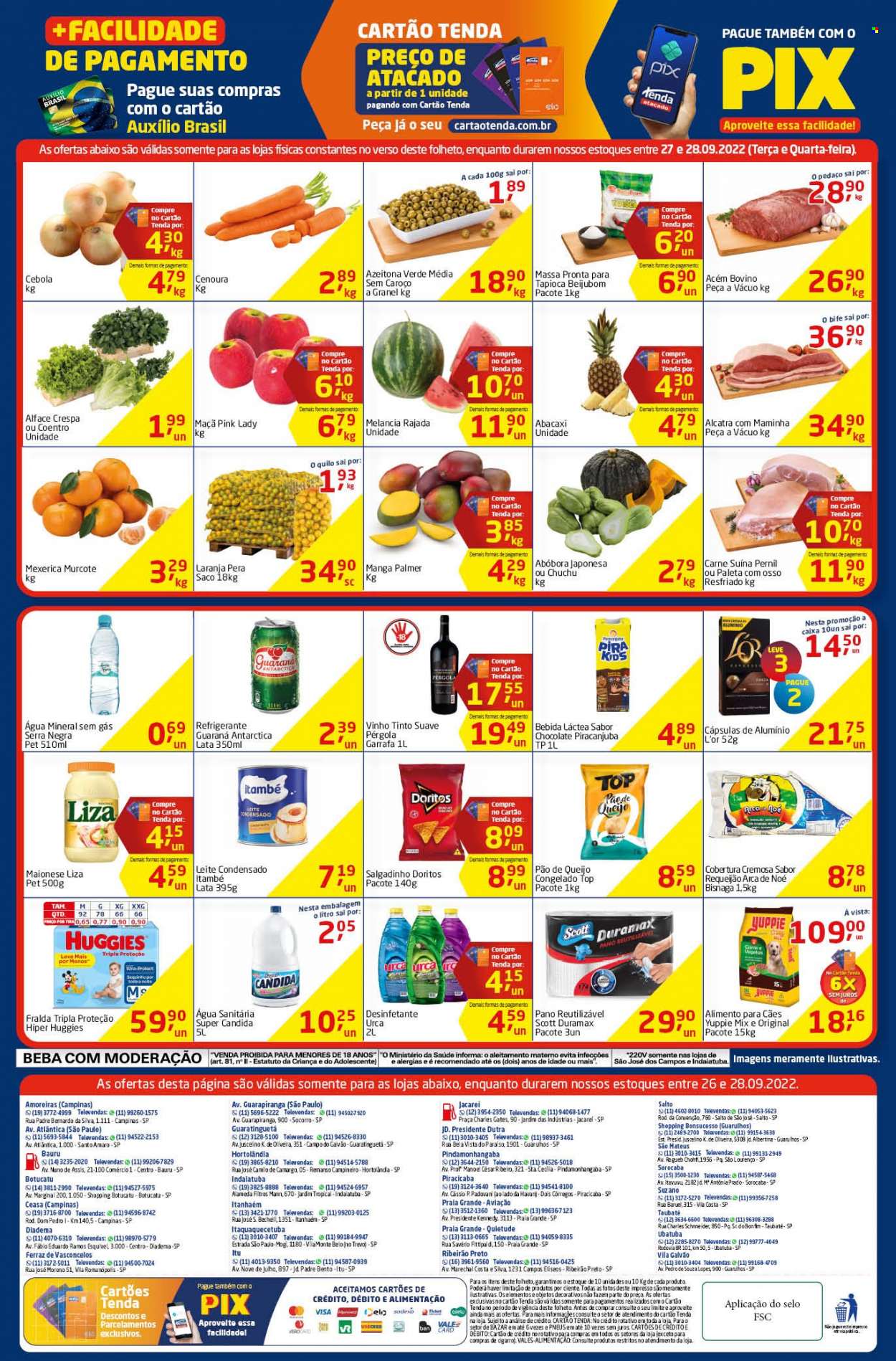 Folheto Tenda Atacado - 26/09/2022 - 28/09/2022. Página 2