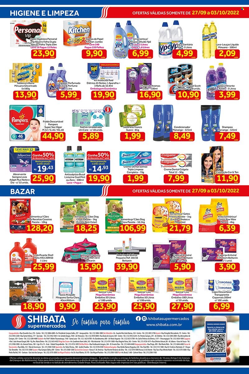 Folheto Shibata Supermercados - 27/09/2022 - 03/10/2022. Página 4