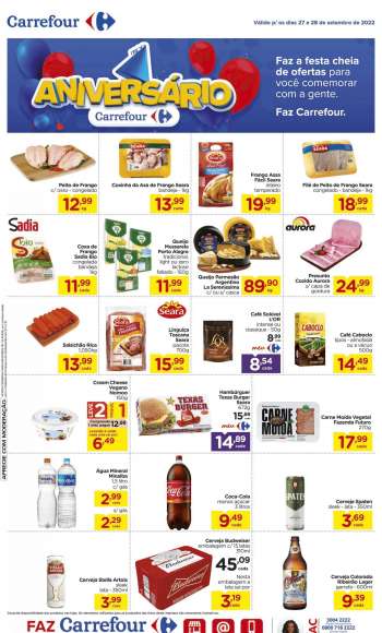 Folheto Carrefour Hiper - 27/09/2022 - 28/09/2022.