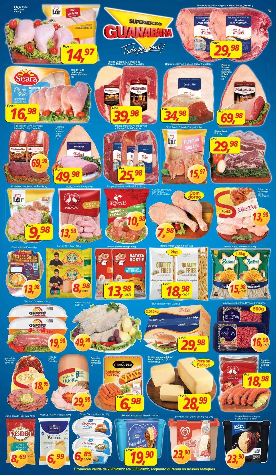 Folheto Supermercados Guanabara - 28/09/2022 - 30/09/2022. Página 9
