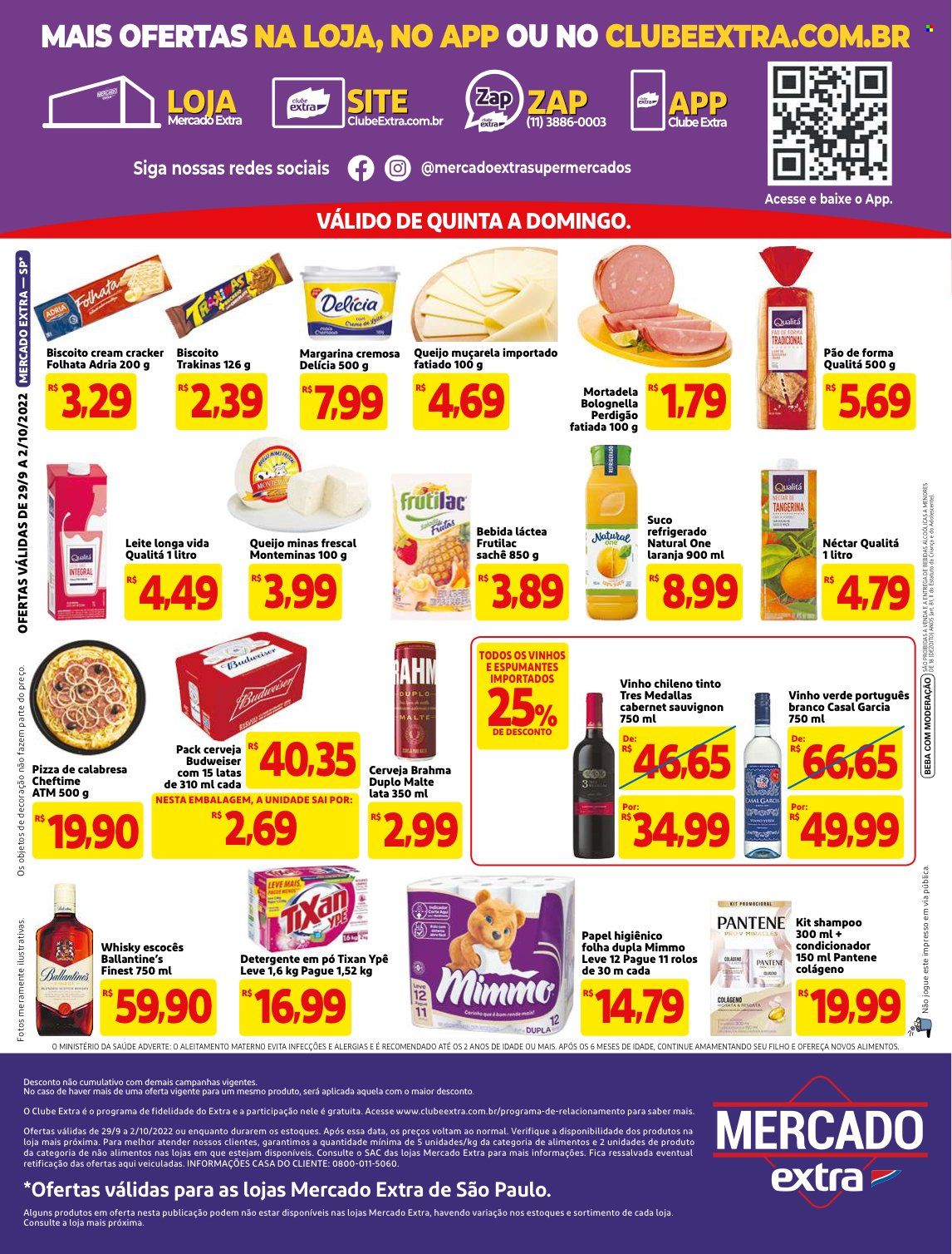 Folheto Mercado Extra - 29/09/2022 - 02/10/2022. Página 2