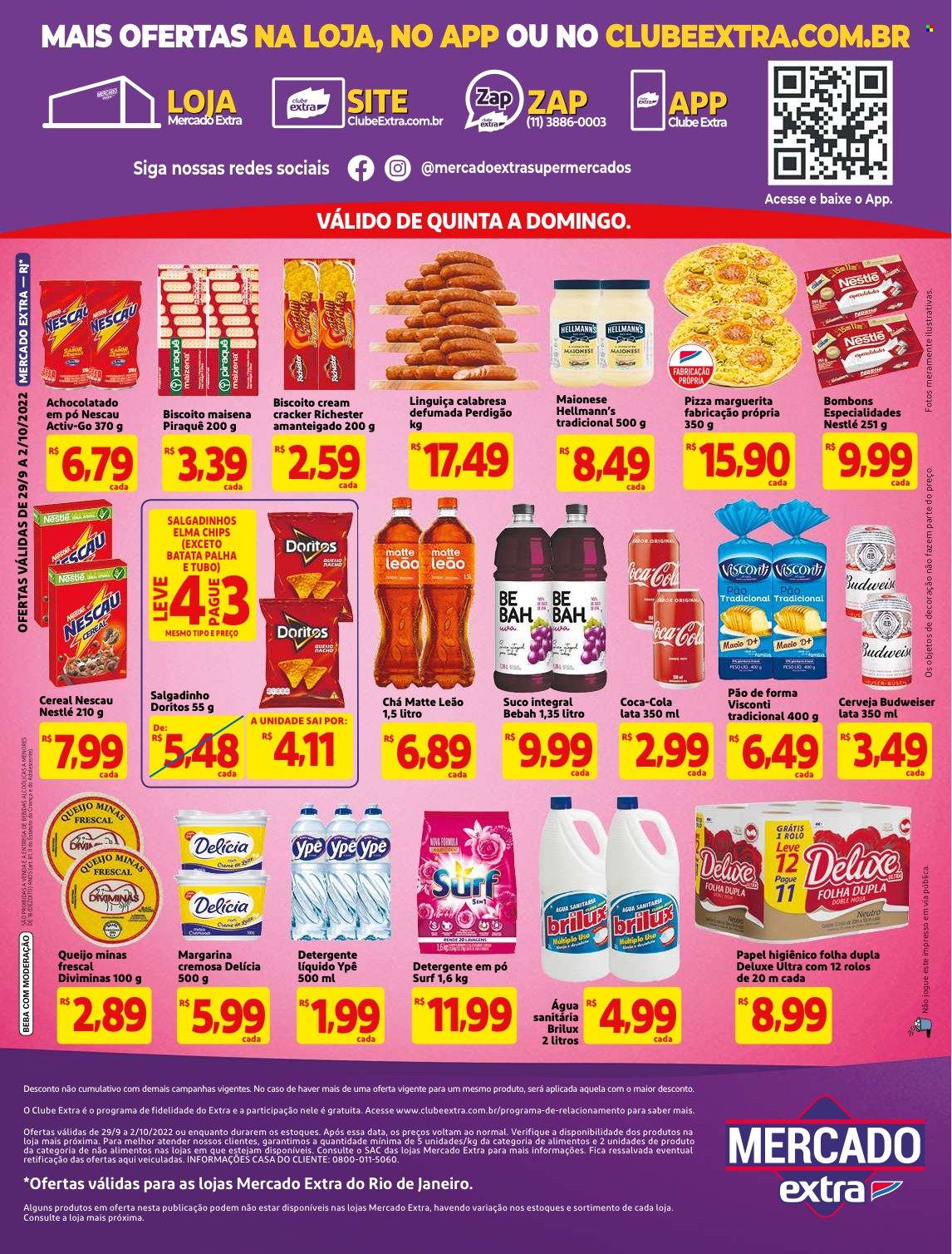 Folheto Mercado Extra - 29/09/2022 - 02/10/2022. Página 2