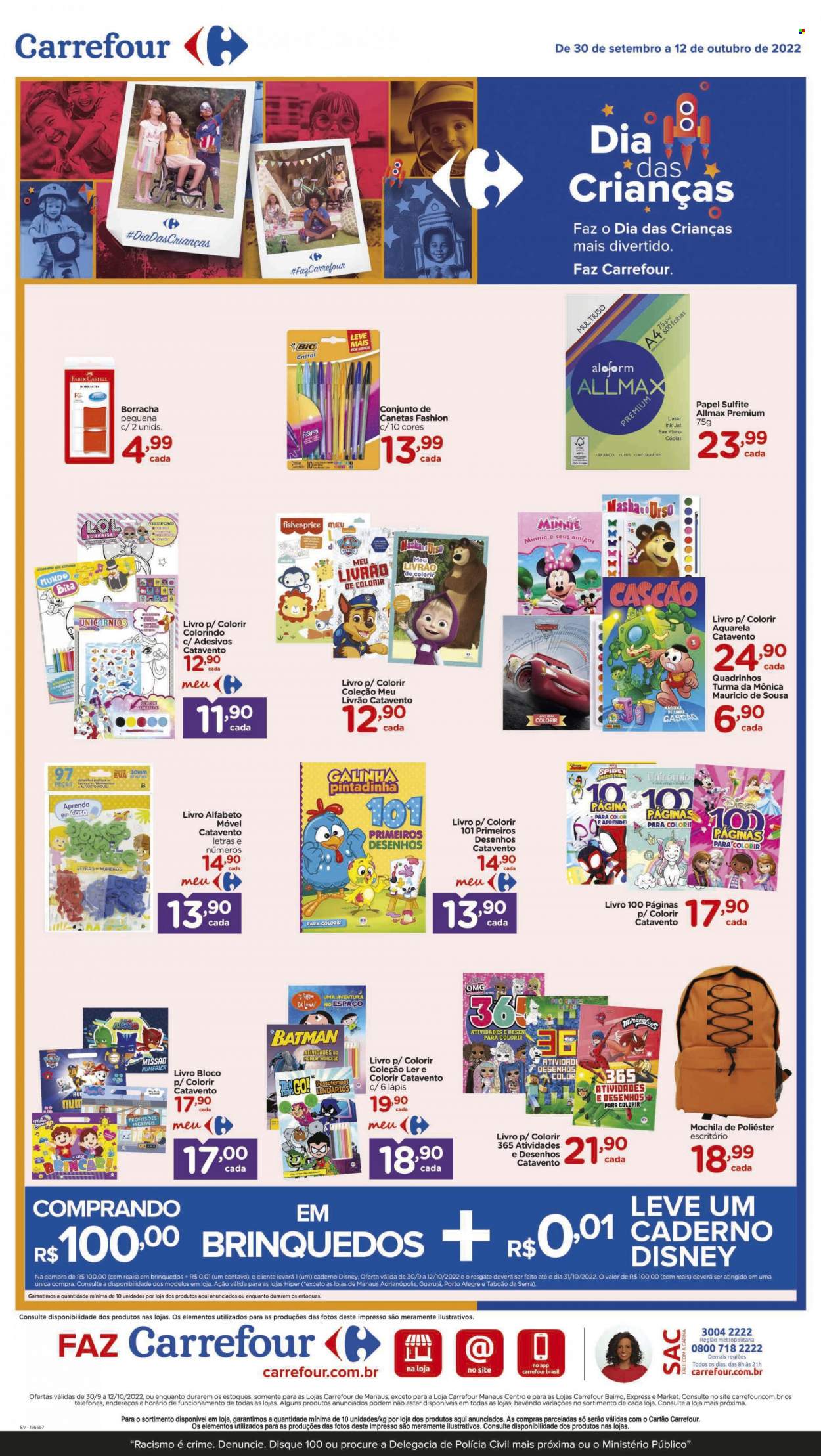 Folheto Carrefour Hiper - 30/09/2022 - 12/10/2022. Página 22