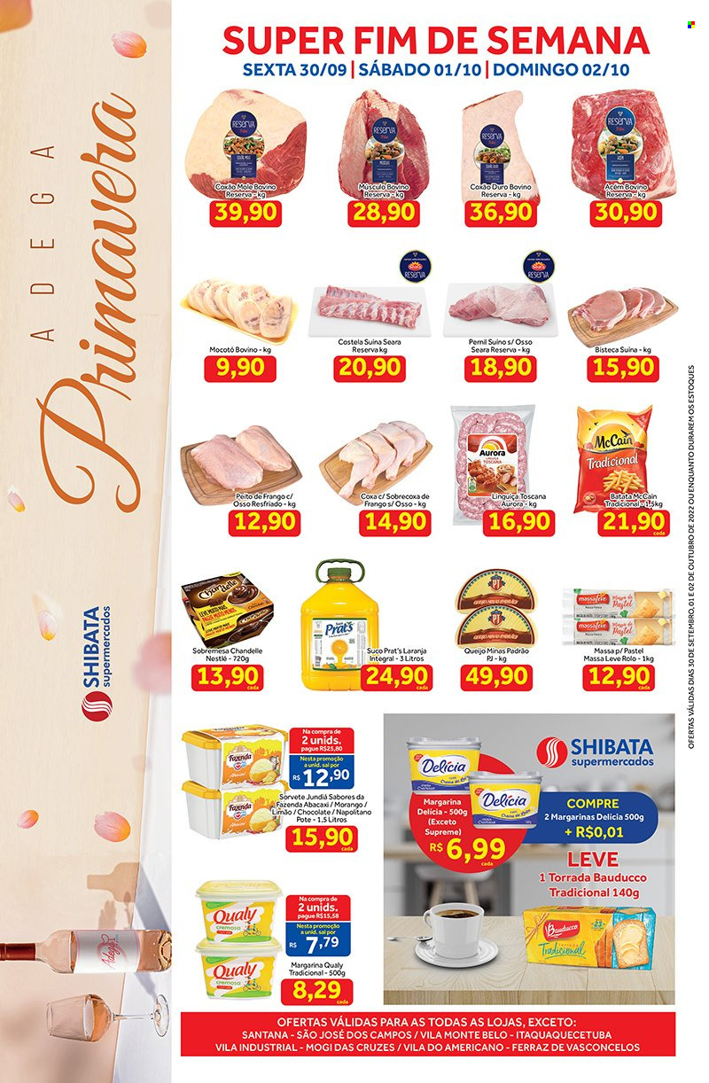 Folheto Shibata Supermercados - 30/09/2022 - 30/09/2022. Página 1