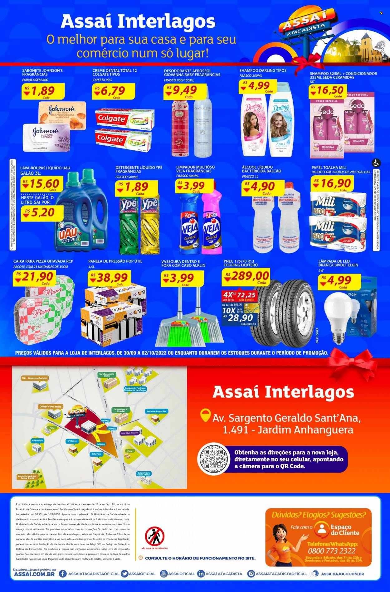Folheto Assaí Atacadista - 30/09/2022 - 02/10/2022. Página 4