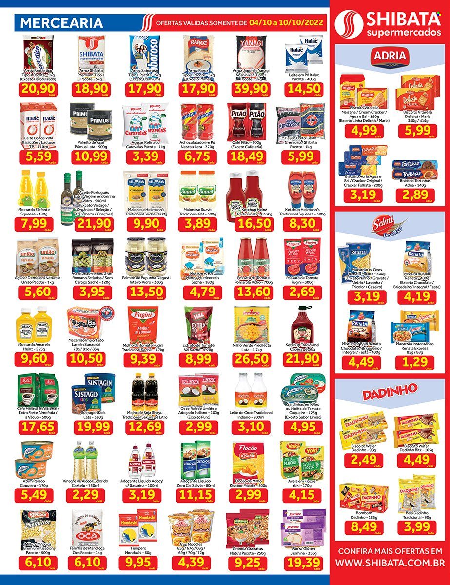 Folheto Shibata Supermercados - 04/10/2022 - 10/10/2022. Página 2