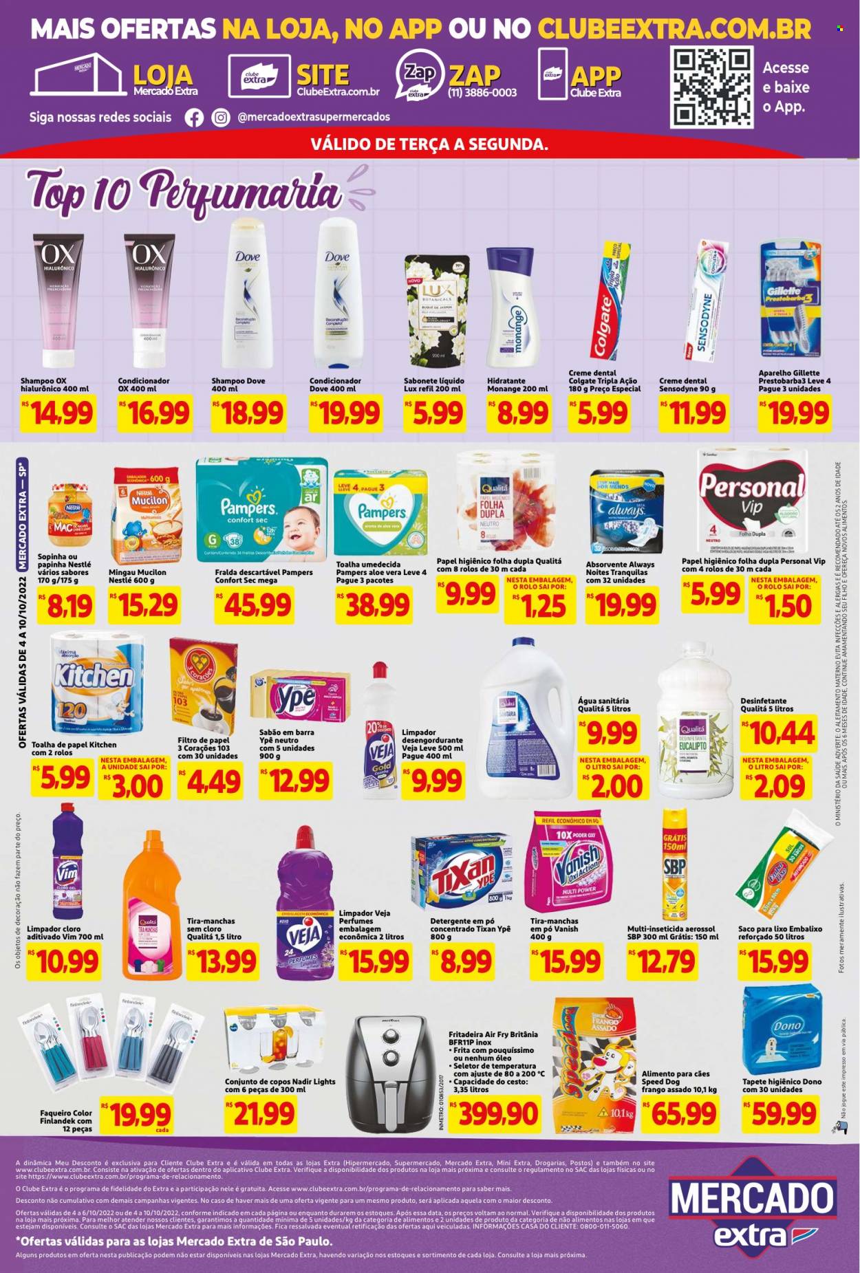 Folheto Mercado Extra - 04/10/2022 - 10/10/2022. Página 4