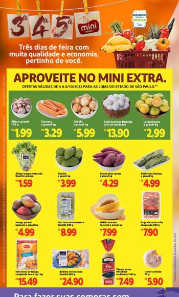Folheto Mini Extra - 04/10/2022 - 06/10/2022.