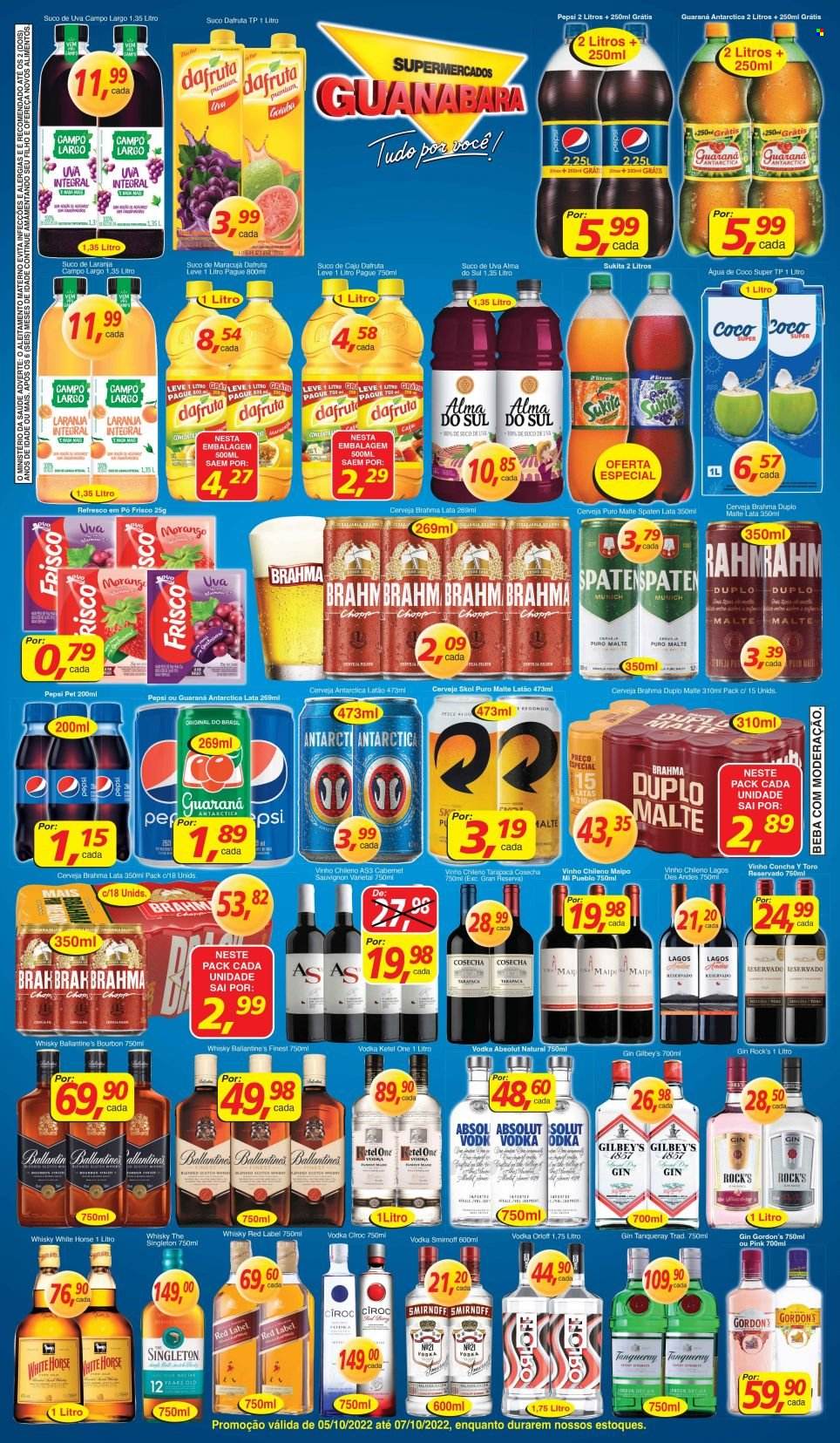 Folheto Supermercados Guanabara - 05/10/2022 - 07/10/2022. Página 4
